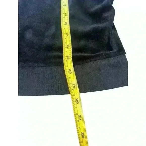 Sanctuary black turtleneck Sz L Preppy Minimalist Monochrome Emo Long Sleeve - Picture 4 of 7